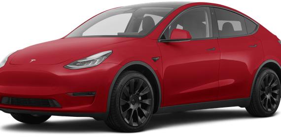 TESLA MODEL Y 2021 5YJYGDEE8MF184489 image